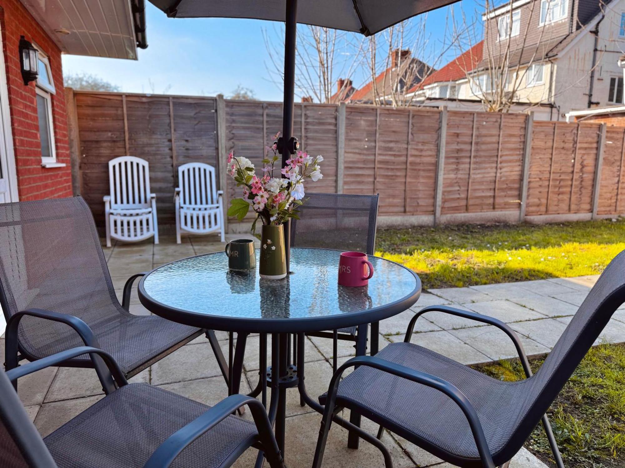 Apartamento Garden 1-bed Flat 30min To Downtown & Free Parking